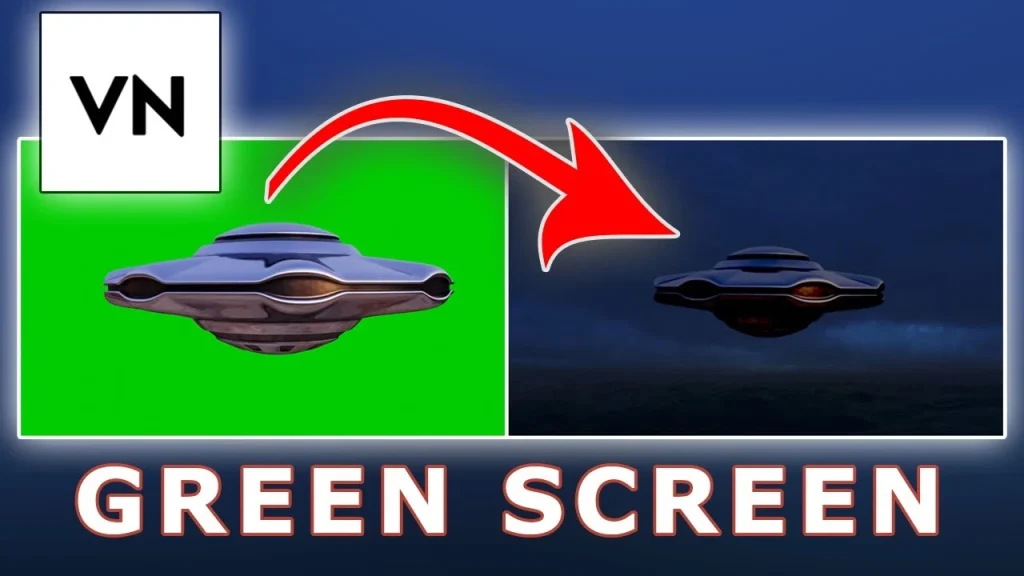 Green Screen Change in VN Video Editor